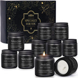 YMing caja abierta con diez velas listas para regalar y sorprender