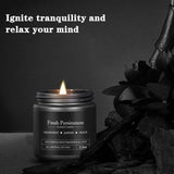 YMing conjunto de velas en mesa como elemento decorativo moderno