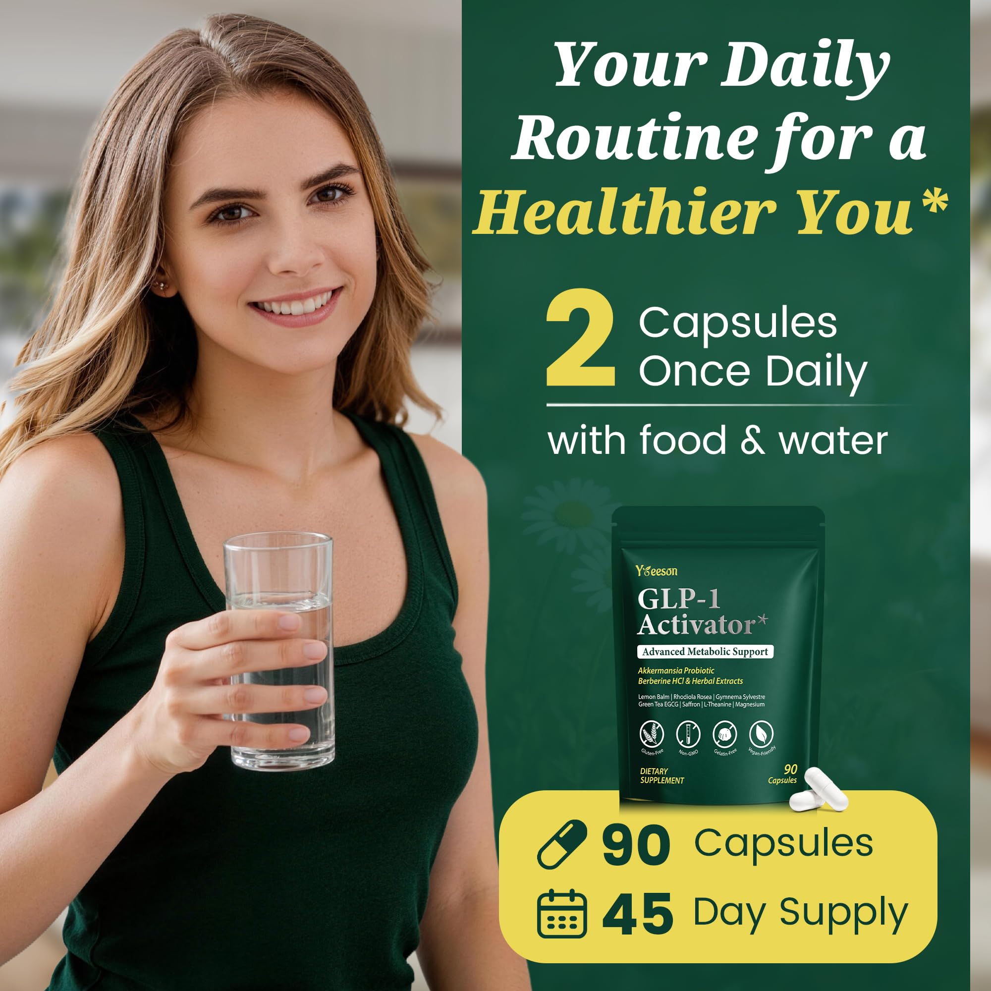 Yoeeson etiqueta nutricional clara que facilita información segura