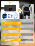 Yogaret primer plano de los 96 LEDs que asegura distribución uniforme y eficacia