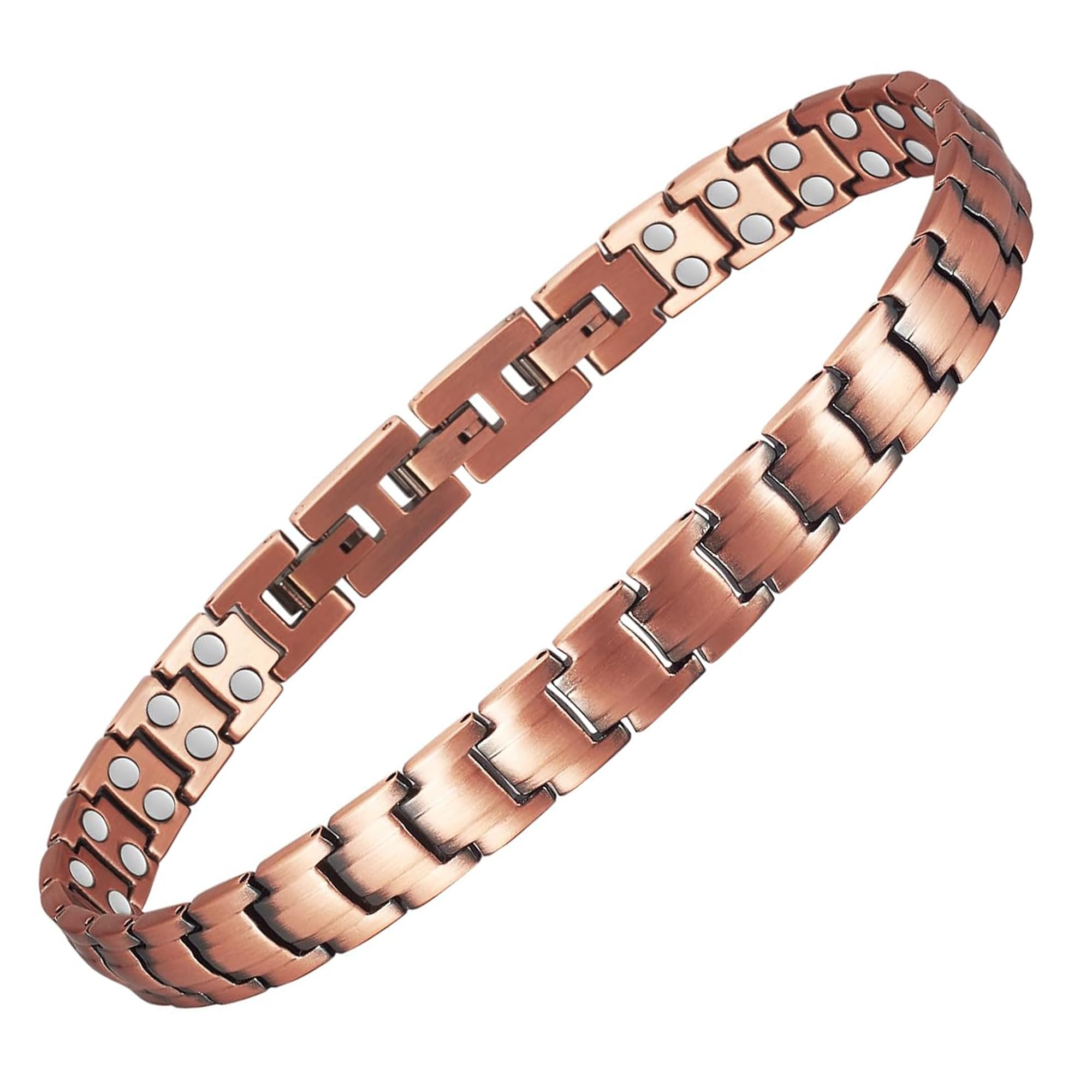 YOIHOJET tobillera frente rosa dorado, elegante y resistente