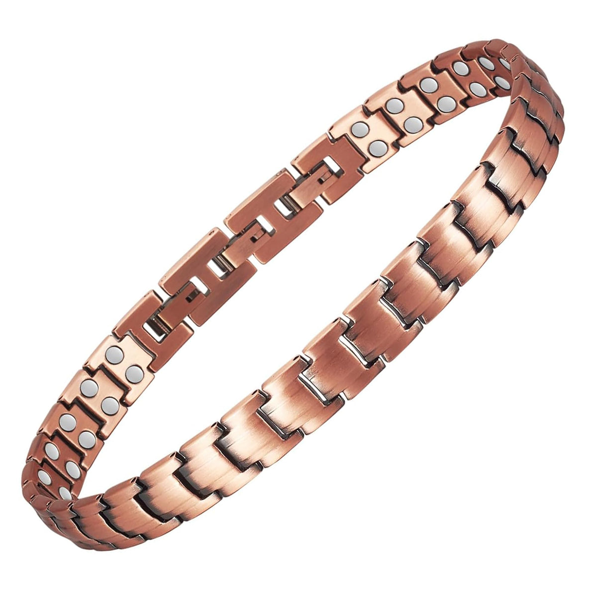YOIHOJET tobillera frente rosa dorado, elegante y resistente