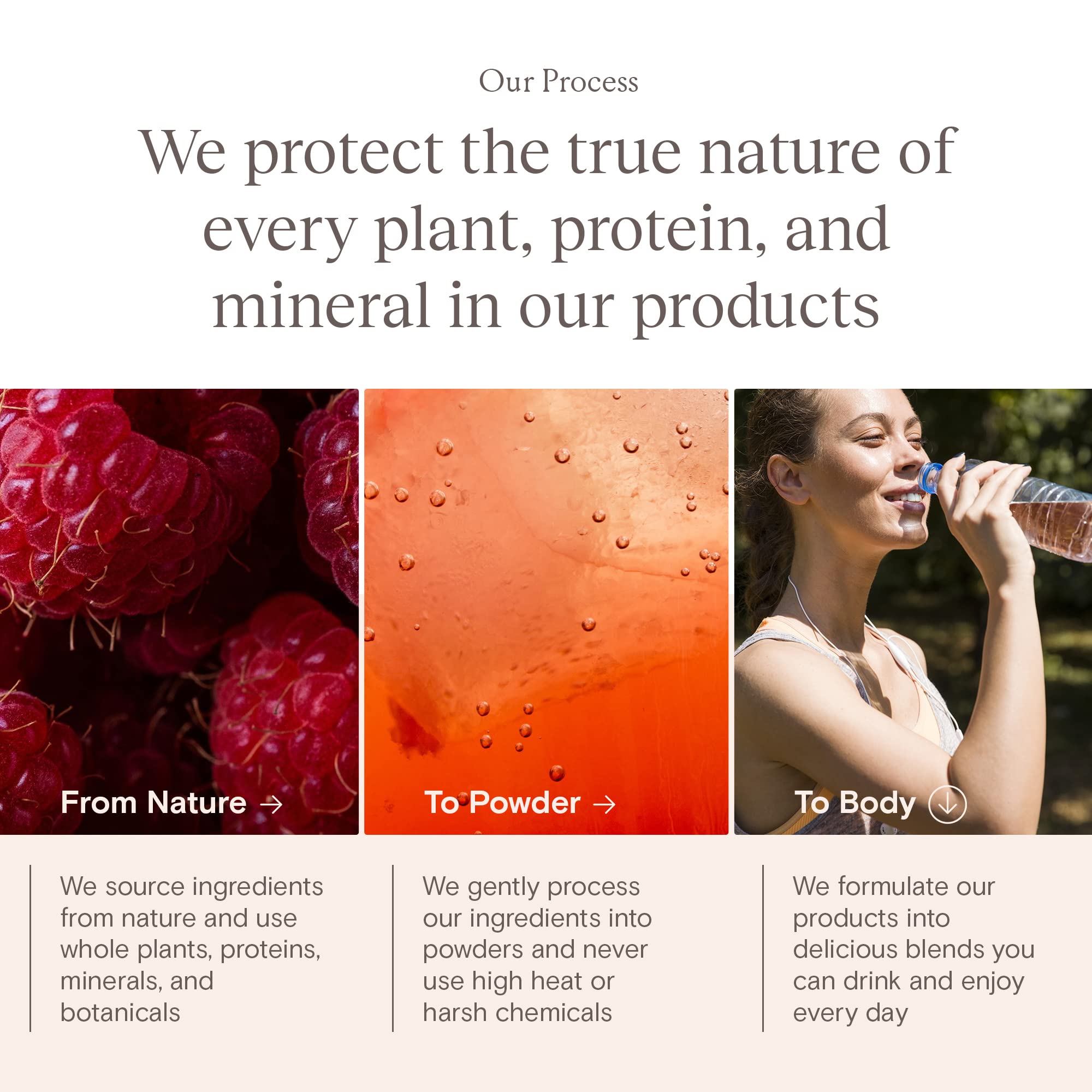 Yoli Passion polvo disolviéndose en agua, mezcla rápida y homogénea