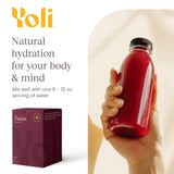 Yoli etiqueta nutricional legible, informa sin azúcar y sin alérgenos
