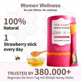 Yolopim honeystick vertido sobre yogur aporta sabor y conveniencia