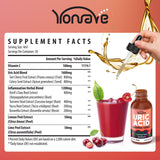 Yonrave detalle de la etiqueta con ingredientes y beneficios