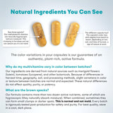 You Vites etiqueta con ingredientes activos para transparencia y confianza