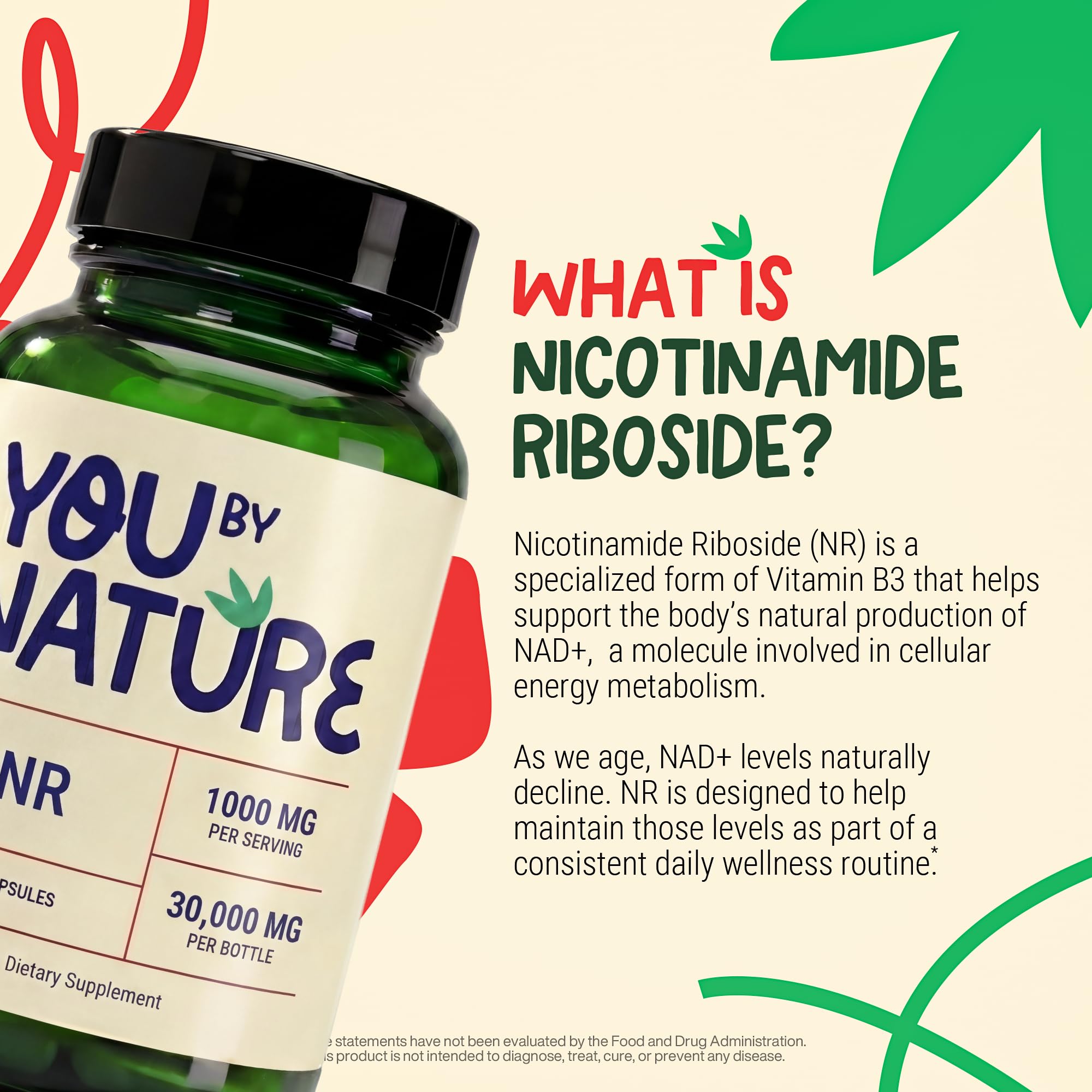 YOUBYNATURE cápsulas veganas en primer plano, fácil de tragar