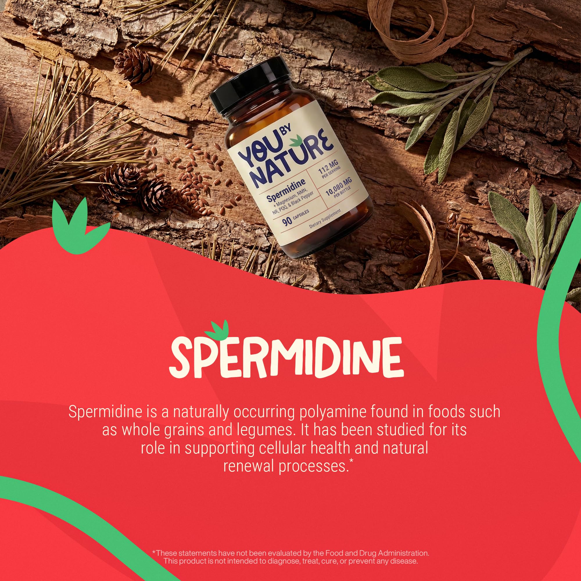 YOUBYNATURE etiqueta detalle con lista de ingredientes y transparencia