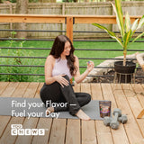 YouChews en actividad corriendo ofrece energía rápida y sin bebidas