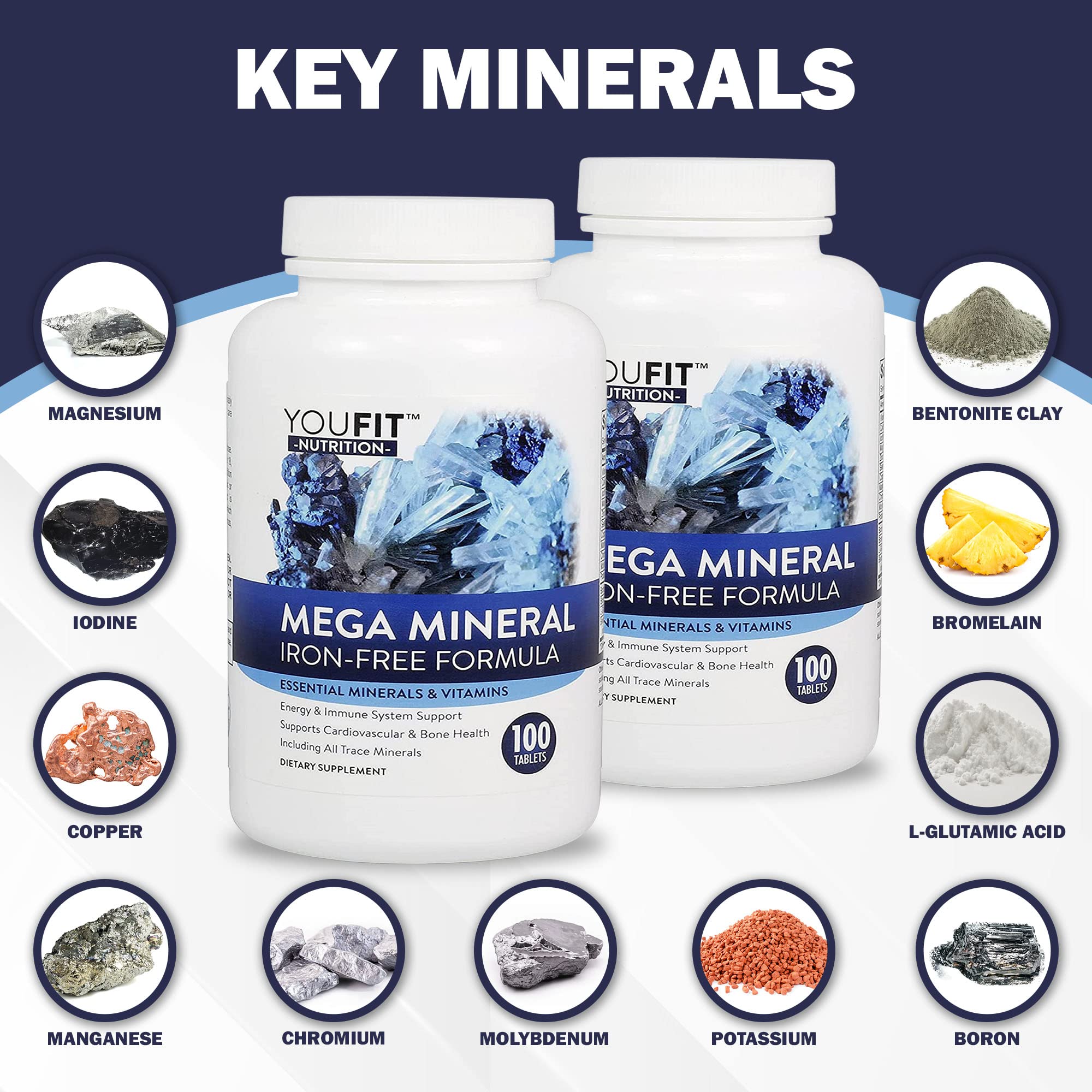 YouFit Nutrition caja abierta mostrando el contenido y embalaje seguro