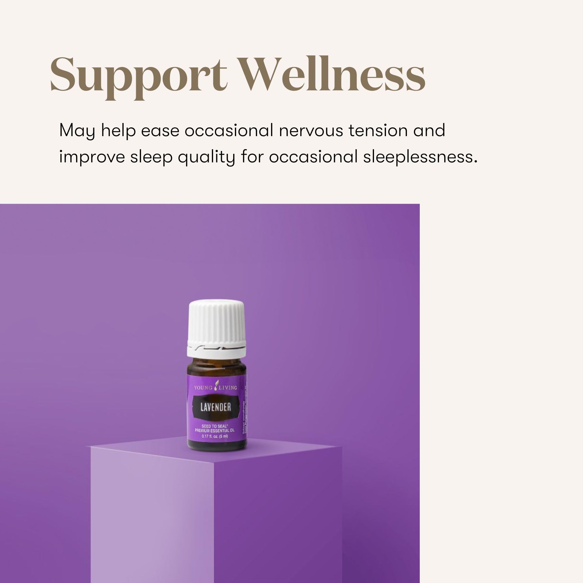 Young Living aceite en difusor en mesa, ambiente aromático relajante