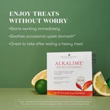 Young Living sobre individual AlkaLime listo para disolver y fácil de llevar