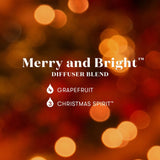 Interior decorado con Young Living Christmas Spirit evocando ambiente navideño