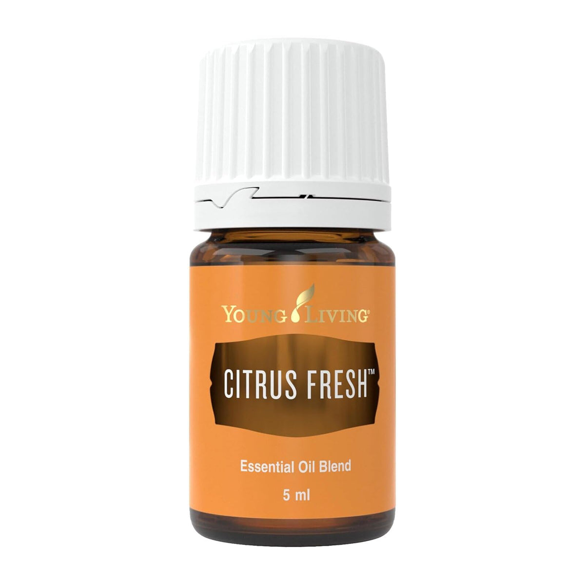 Young Living Citrus Fresh vista frontal botella 5 ml con aroma cítrico refrescante
