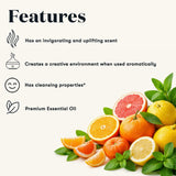 Young Living Citrus Fresh en difusor creando ambiente fresco y acogedor