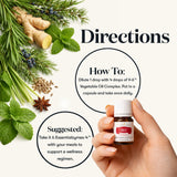 Young Living DiGize uso en masaje con aceite portador para confort