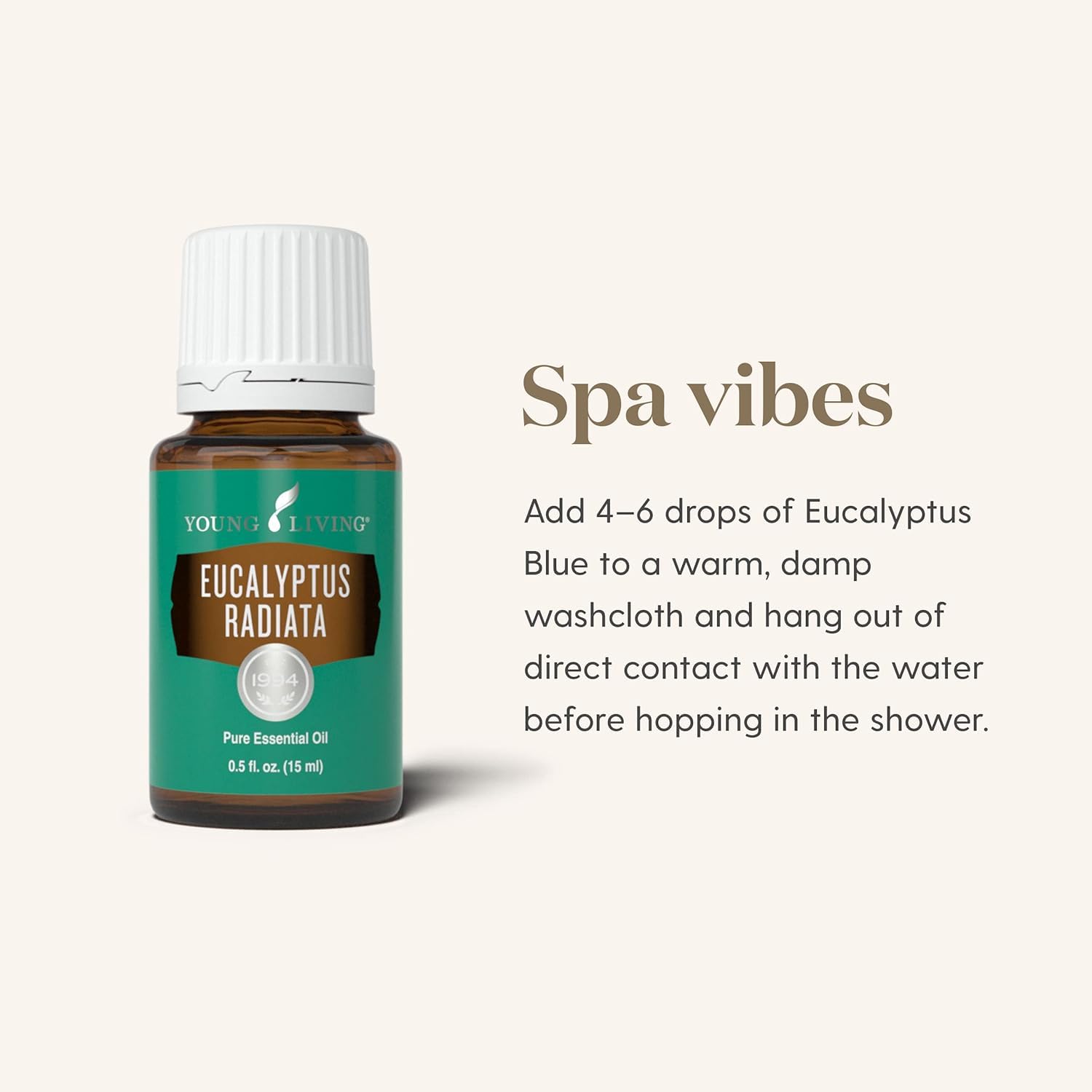 Young Living etiqueta Seed to Seal que indica trazabilidad y calidad