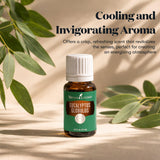 Young Living aceite Eucalyptus Globulus tapa con gotero para aplicación precisa y segura