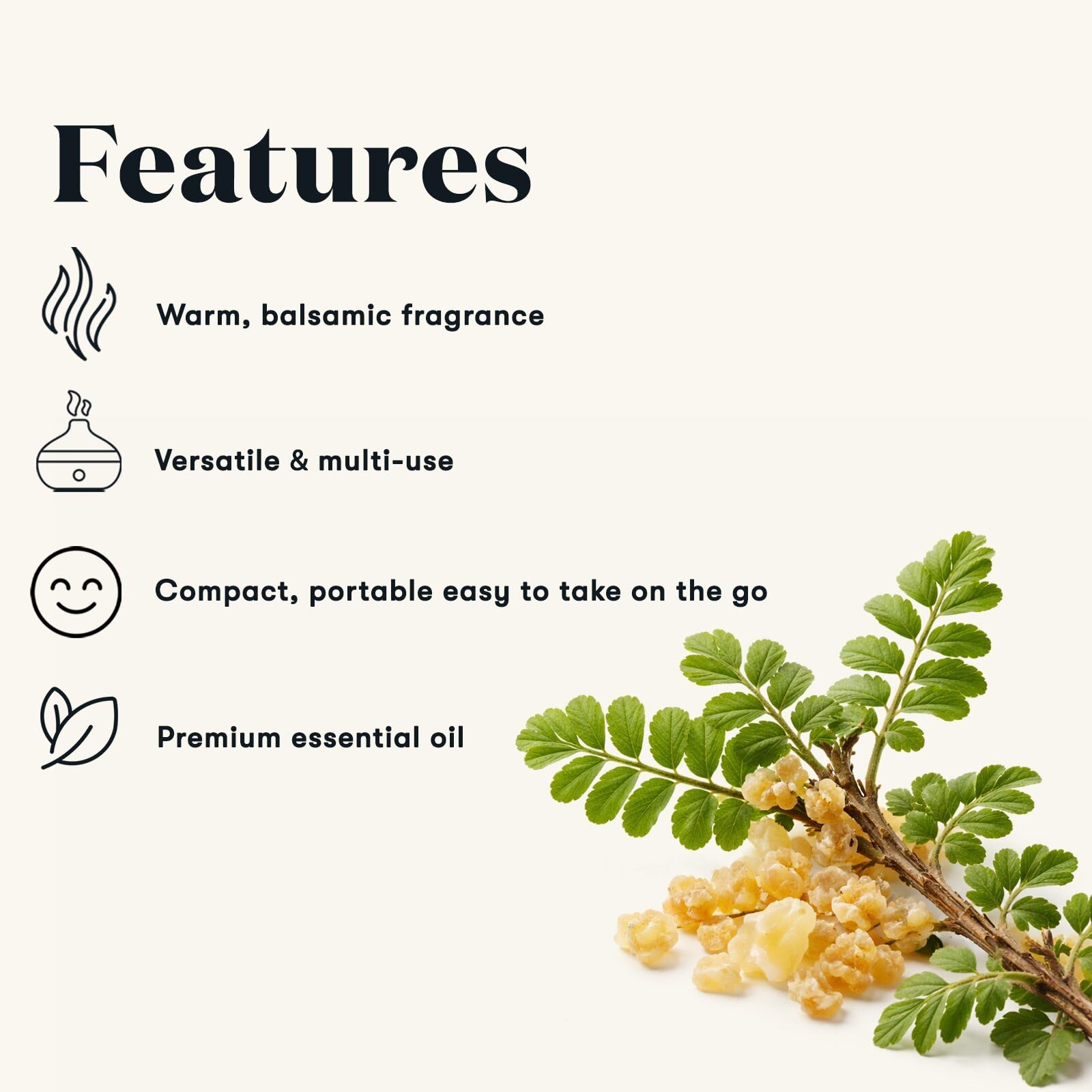 Young Living gota de aceite sobre fondo claro mostrando textura pura