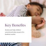 Young Living KidScents SleepyIze en difusor creando ambiente relajante en habitación