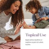 Young Living KidScents SleepyIze gota de aceite mostrando textura pura y limpida