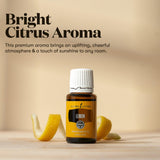 Detalle del frasco Young Living con cuentagotas que destaca calidad y pureza
