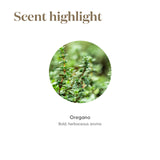 Young Living frasco de 5 ml junto a referencia de tamaño práctico