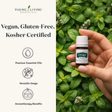 Young Living Peppermint Vitality en difusor para ambiente fresco y concentrado