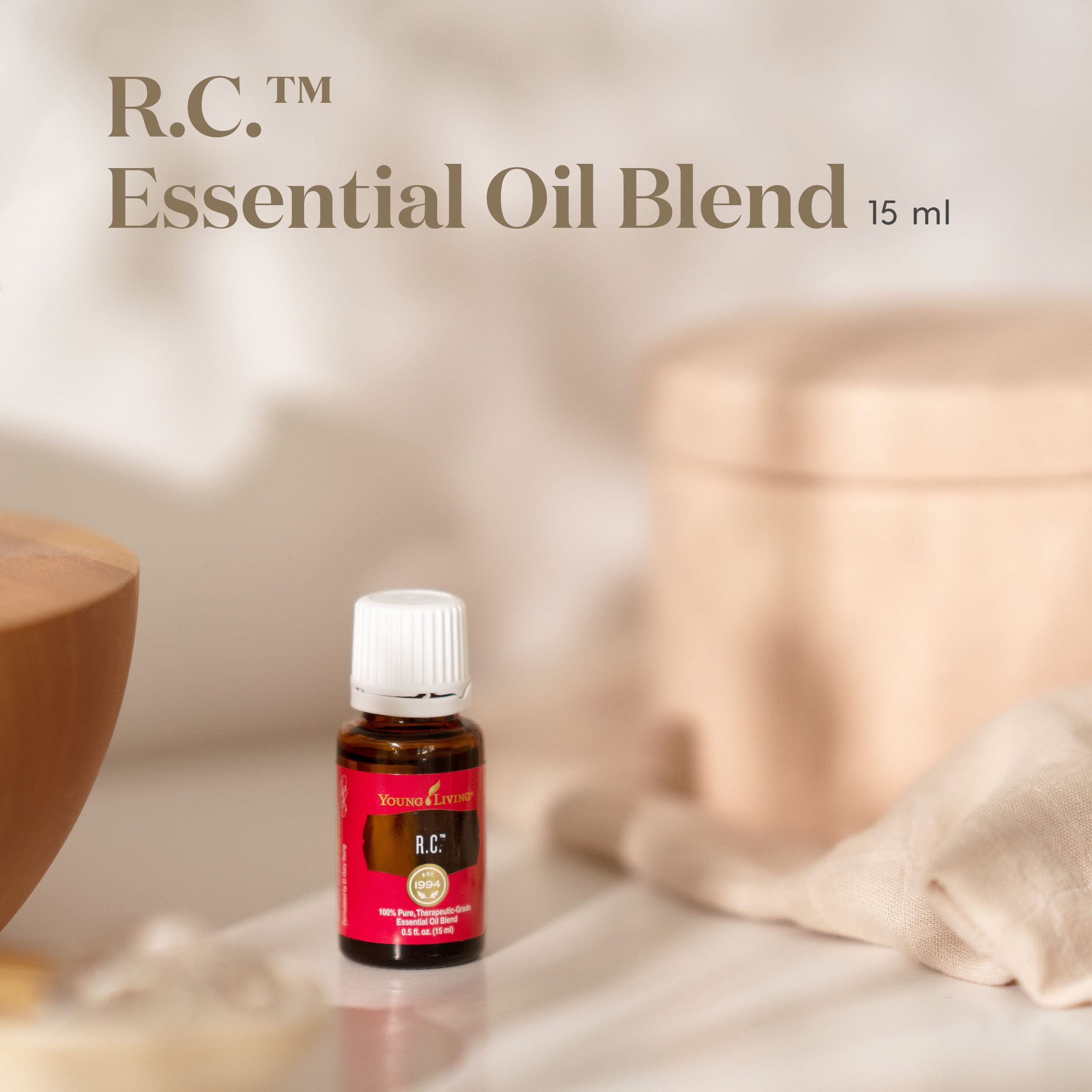 Young Living gotero detalle que indica aplicación precisa y controlada