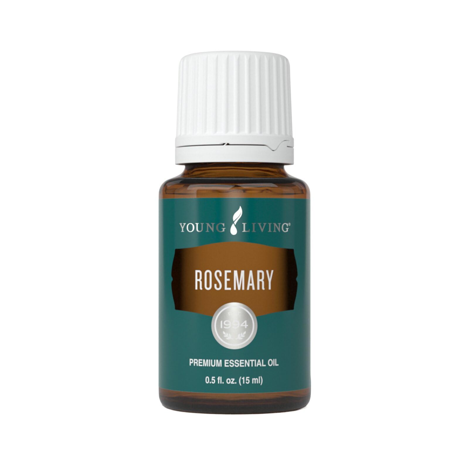 Young Living romero frente del empaque mostrando pureza y confianza