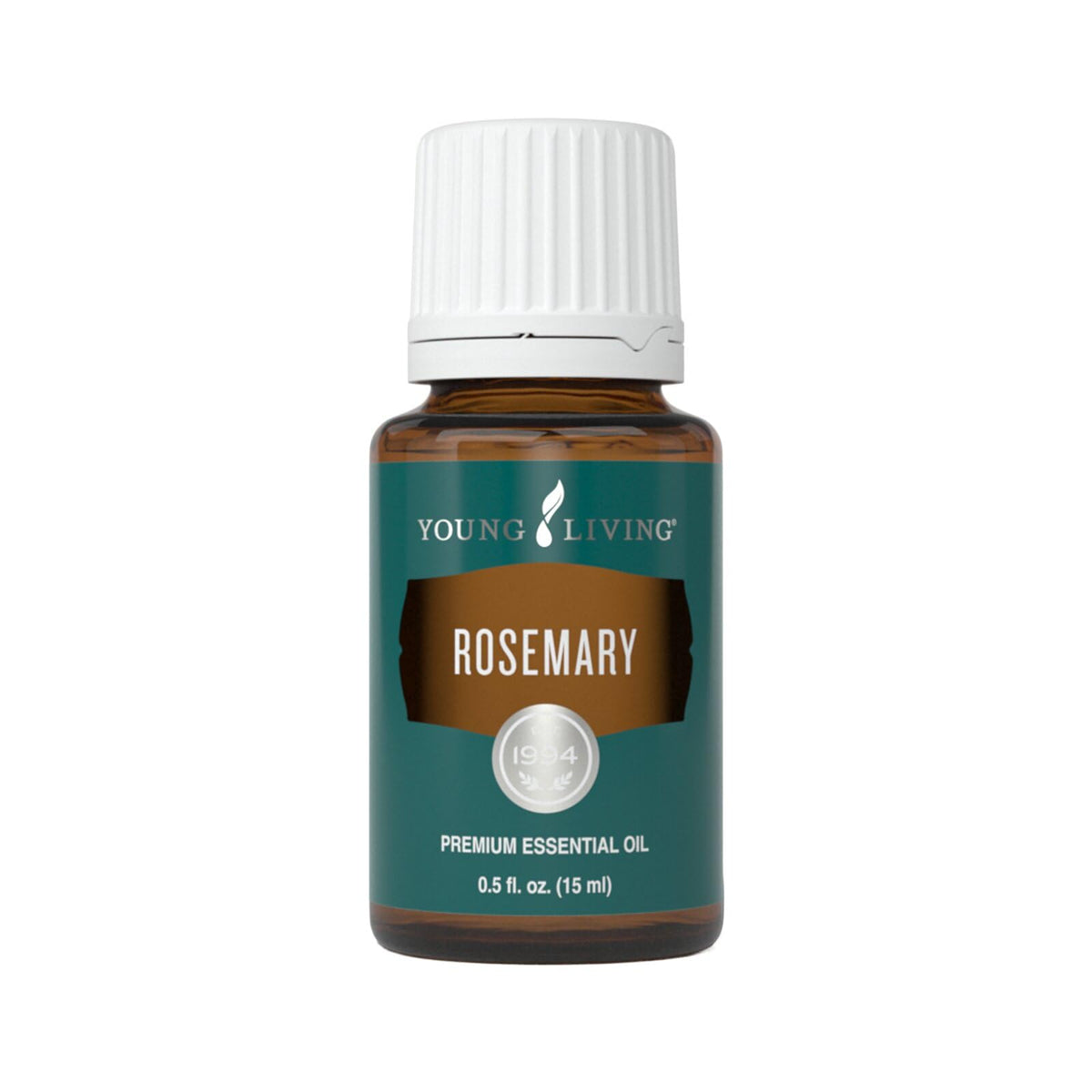 Young Living romero frente del empaque mostrando pureza y confianza