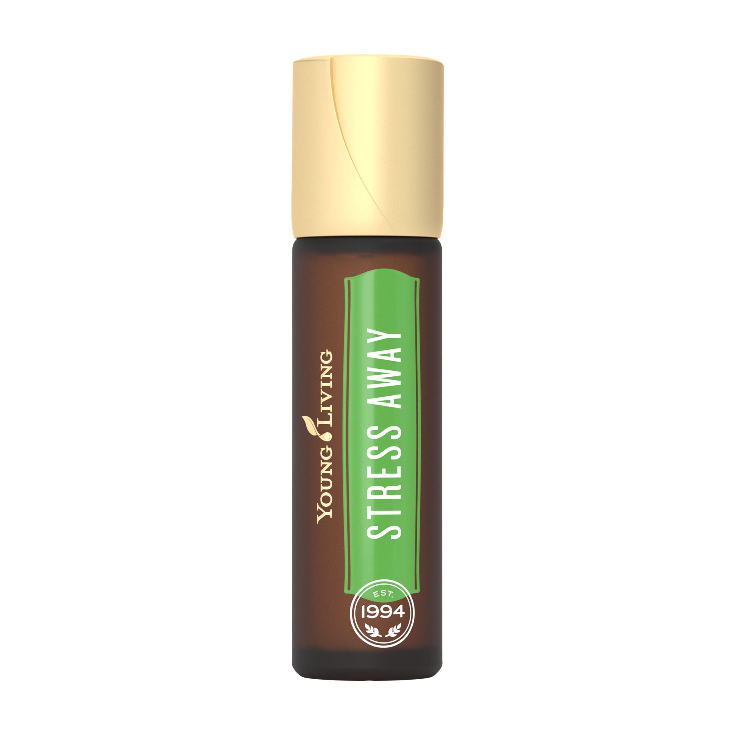 Young Living frasco frontal 10 ml mostrando diseño y facilidad de transporte