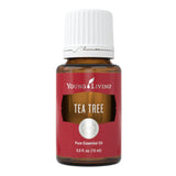 Young Living botella frontal 15 ml mostrando etiqueta y beneficios aromáticos