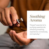 Young Living Thieves etiqueta legible con composición para identificar ingredientes y uso seguro