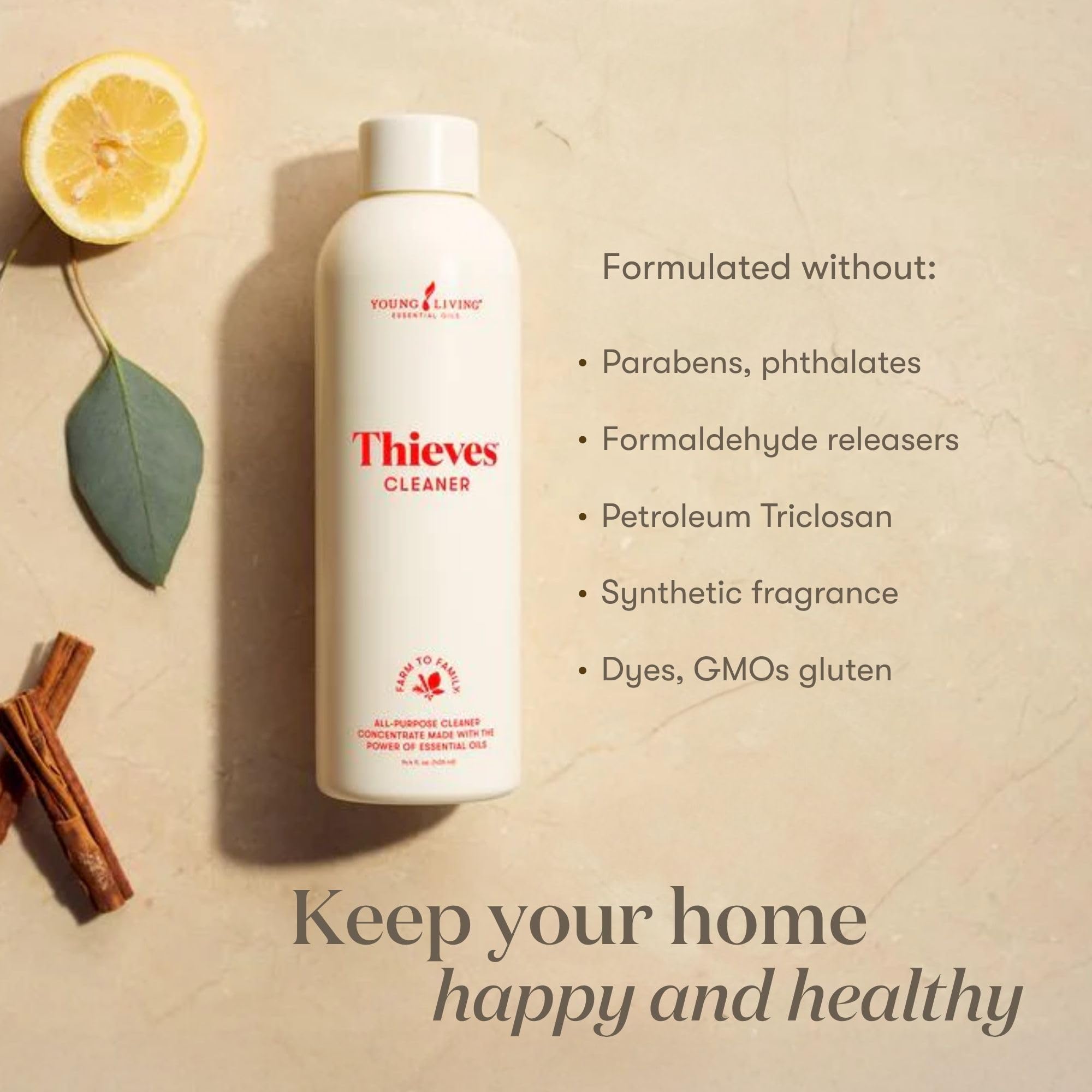 YOUNG LIVING fregona sobre suelo sellado, rendimiento concentrado