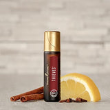 Young Living textura del aceite sobre la piel, aroma reconfortante visible