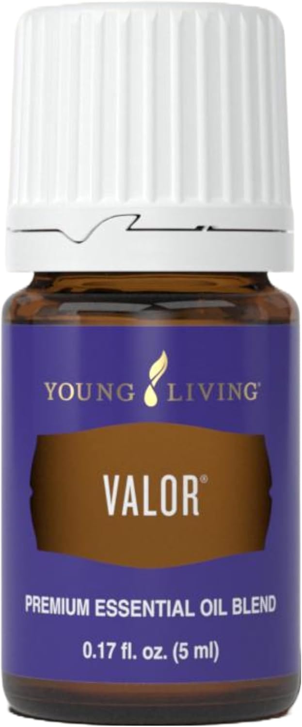 Young Living frasco frontal Valor 5 ml mostrando envase y tapa seguros
