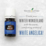 Young Living aceite difundiéndose en salón, ambiente relajante y equilibrado