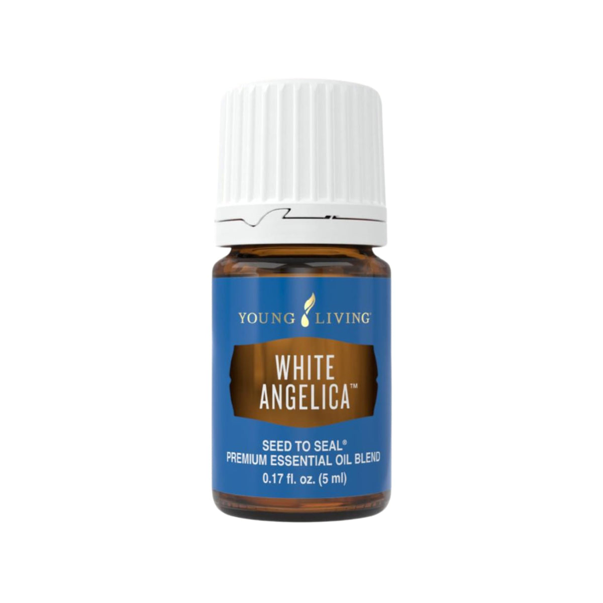 Young Living frasco frontal que muestra diseño y tamaño del producto, calma instantánea