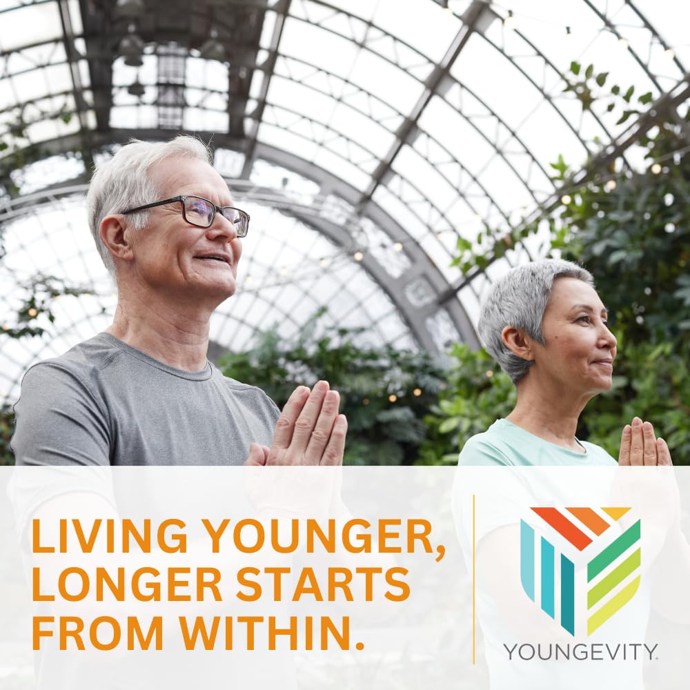 Youngevity en cocina moderna mostrando uso en vida cotidiana