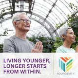 Youngevity producto en entorno lifestyle promoviendo hábitos saludables