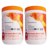 Youngevity bote frontal mostrando la marca y envase, claridad de presentación