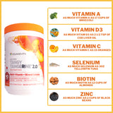 Youngevity ingredientes naturales y alimentos enteros que respaldan la fórmula