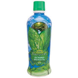 Youngevity botella frontal mostrando etiqueta y tamaño, facilita elección informada
