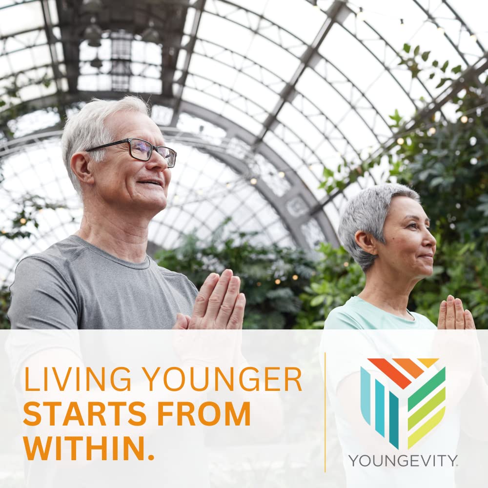 Youngevity producto en ambiente lifestyle cítrico que inspira consumo diario