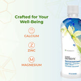 Youngevity Osteo-Fx servida en una cuchara demostrando dosificación simple