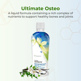 Youngevity Osteo-Fx etiqueta en primer plano con información de nutrientes clave