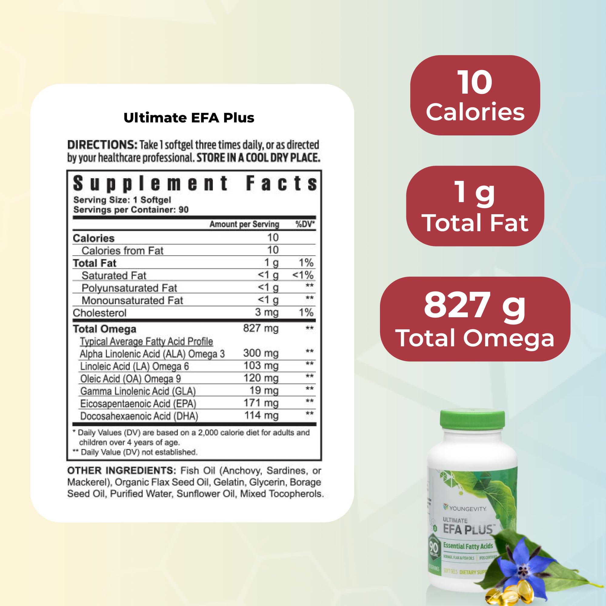 Youngevity polvo mezclado en cuchara, textura de suplementos alimentarios
