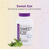 Close-up de cápsulas Youngevity Sweet eze destacando textura y consistencia